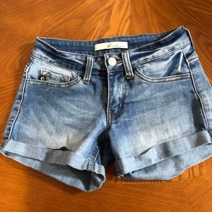 Kancan Size 0 23 Stretch Jean Shorts